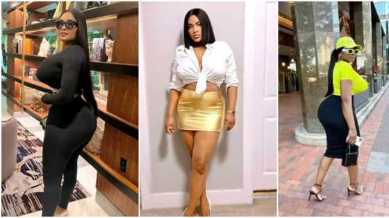 "D front be like yam": Sonia Ogiri thanks doctor and her man for new body, many react