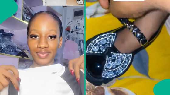 Little girl refuses to pull Christmas shoes bought for her after testing them, video goes viral