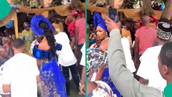 Umuada creates scene at wedding, stops bride from taking palm wine to groom, reason emerges