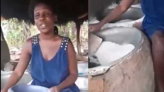 Meet-visually impaired female student who makes garri to take care of herself