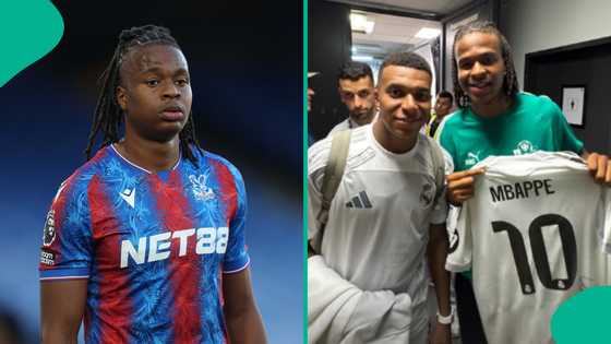 Super Eagles prospect sends message to Mbappe after receiving gift from the Madrid star