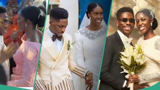 "Spirit-filled": Moses Bliss and wife share first romantic kiss as married couple, video causes stir