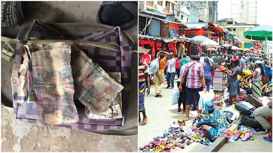 Trader returns customer's wallet containing money lost 3 months ago, all naira notes still intact, many react
