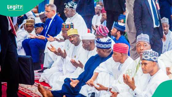 Bidiyo: Yadda Tinubu, Abba, Ganduje suka halarci daurin auren ƴaƴan Matawalle 9