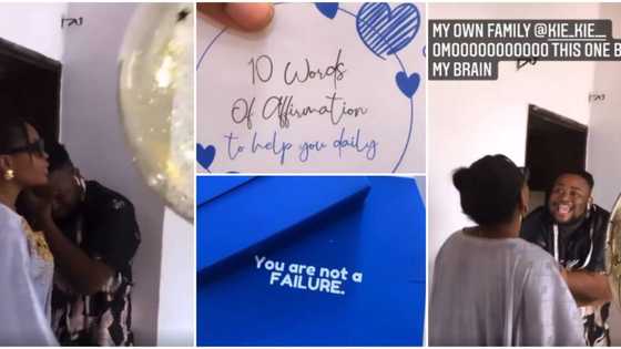 Heartwarming moment influencer Kiekie surprised friend who didn't get called to bar