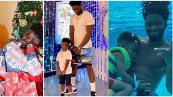 6 adorable 'daddy and me' photos of Tiwa Savage's ex Teebillz and their son Jam Jam