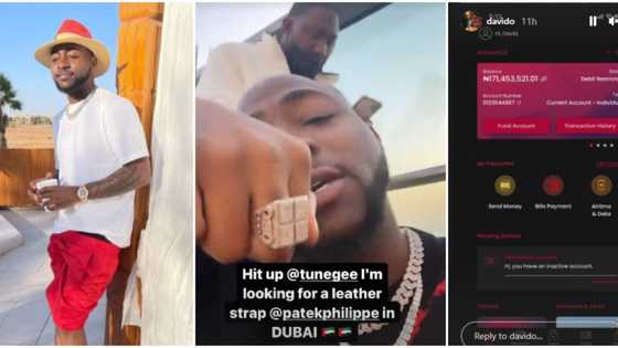 Our money: Nigerians react as Davido set to splash N58m on Patek wristwatch after raising N171m from donations