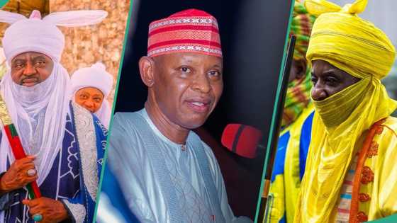 Kano Gov Yusuf sends message to Tinubu amid Sanusi vs Bayero's tussle