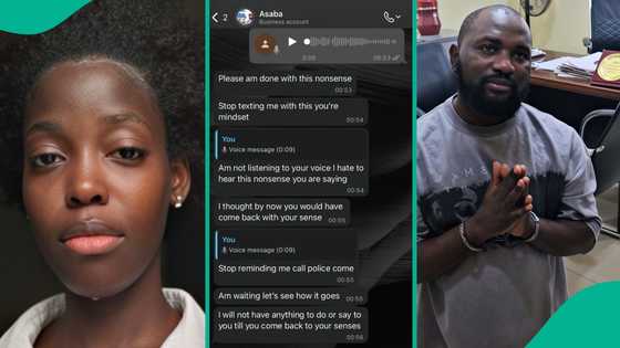 WhatsApp chats between Favour Agbro and Odogwu Asaba before her death finally released, many react