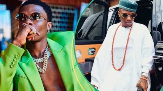 "Una papa dey holiday, make he chop him money small": Wizkid replies as fan drags him over new music