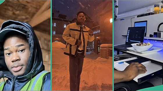 Nigerian man in Canada takes over 10 different jobs, video inspires many on TikTok