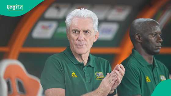 "Nigeria will help us": South Africa coach Hugo Broos boasts as Bafana Bafana lead Group C