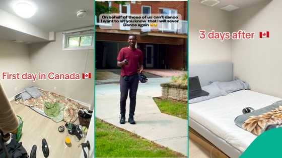 Young man moves to Canada, shares his room transformation in first three days