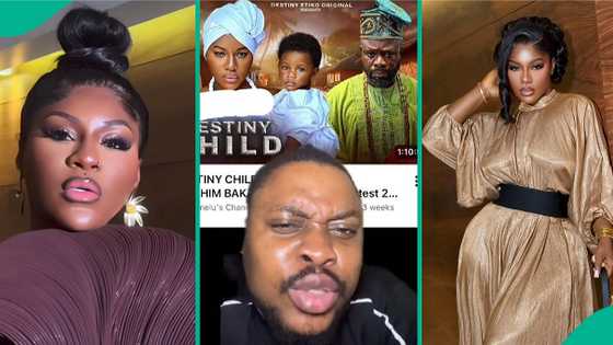 Man criticises Destiny Etiko's new movie featuring her little doppelganger: "Poor script"