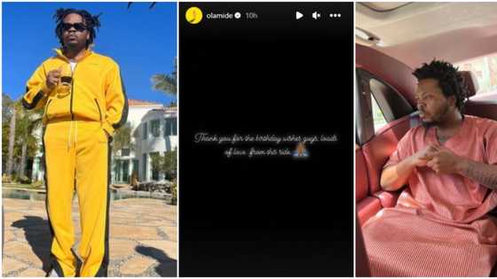 "Such a humble soul": Reactions trail Olamide's birthday message to his fans, post trends
