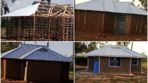 "Another accomplishment": Wise man uses N1.3m to build fine mud house, video of the apartment goes viral