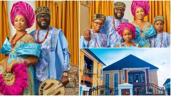 “It’s been 12 years of unending grace,” Chief Imo says as he celebrates his wedding anniversary with new house