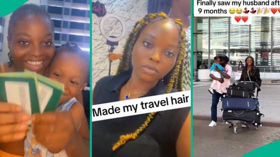 Nigerian woman and son join husband in Canada after nine months apart