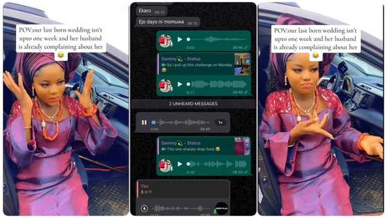 "Abeg return our baby home": Husband complains about wife's attitude after marriage to parents