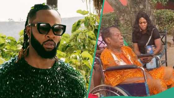 "Rest in peace": Tears as Flavour loses father, fans, colleagues sympathise, pen tributes