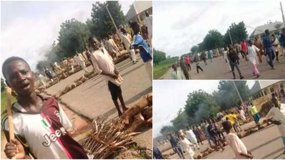 Angry northern residents block highway, protest killings, abductions by bandits