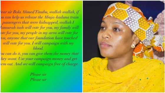 Mansurah ga Tinubu: Zan yi maka kamfen da jinina, kyauta, in ka ceto fasinjojin jirgin kasan Abj-Kd