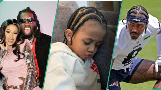 Offset fumes after Cardi B gives their son matching braids with her new lover Stefon Diggs