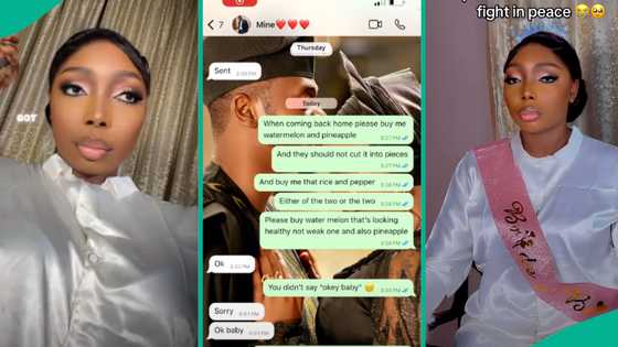 Woman cries out as husband refuses to fight with her, shows how he kept apologising on WhatsApp
