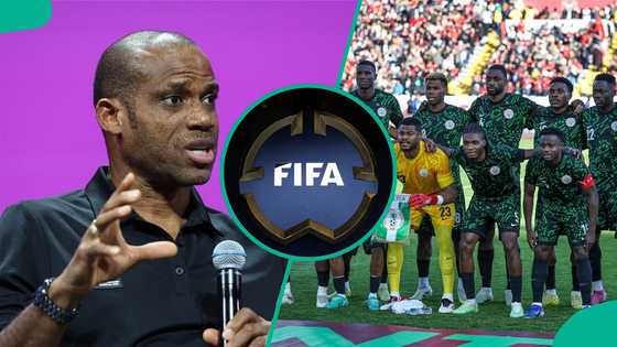 Super Eagles legend Sunday Oliseh discusses Nigeria's bid for 2026 World Cup qualification amid controversy