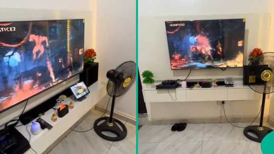 Trending video shows inside a Nigerian gamer's house, reactions trail well equipped interior
