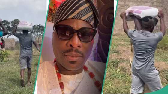 “Consider your health”: Ibrahim Chatta carries bag of cement on his head, video worries fans