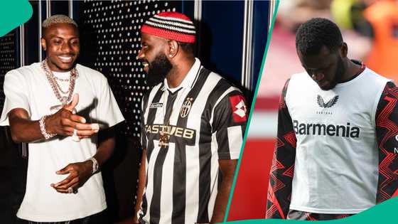 “As una no post me”: Boniface aims dig at Osimhen and Odumodu after Lagos hangout