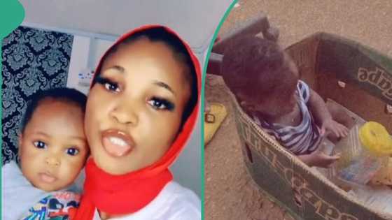 Nigerian lady visits her mother-in-law, shows what her child turned into in trending video