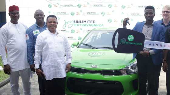 Glo has lifted me up - Says Car winner in Joy Unlimited Extravaganza Promo