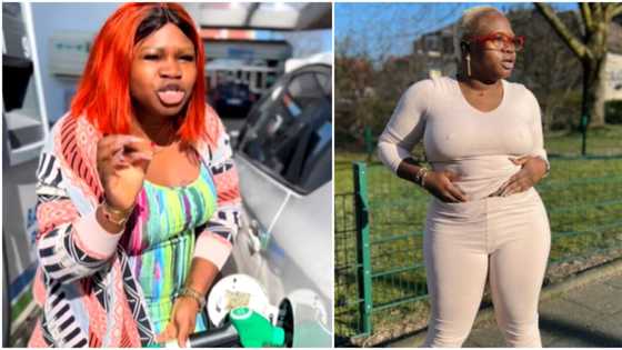 I'm buying fuel for N1400 per litre in Germany: Actress Olaide Oyedeji tells people not to ask her for money