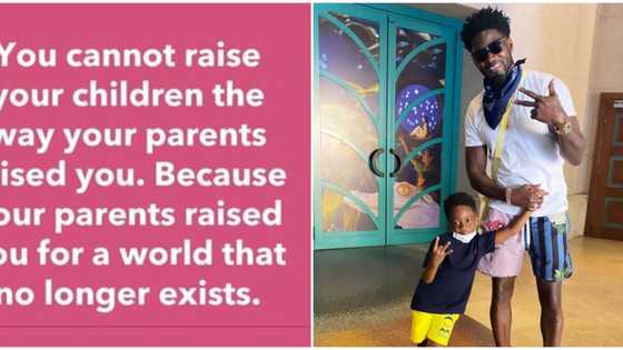 You cannot raise your children the way your parents raised you, Teebillz shares parenting tips