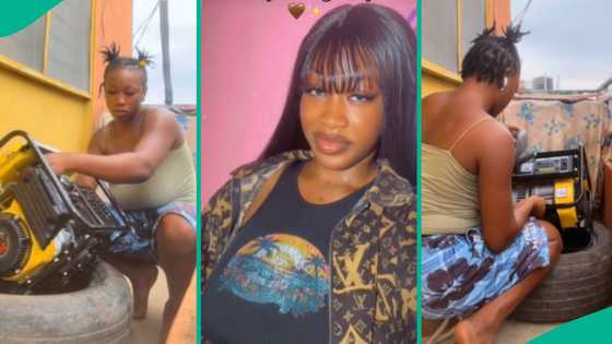 Nigerian lady services her generator, refuses to pay mechanic N5k, video trends