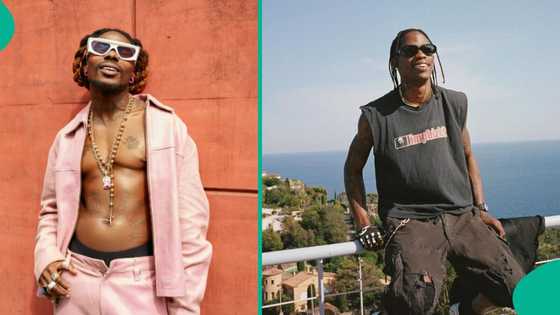 Afro-fusion star Asake teases fans with glimpses of his new song with Travis Scott: "Lungu boy"
