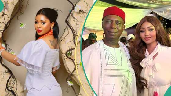 “Regina Daniels get bobo for Abuja”: Man accuses actress of extramarital affairs, dares Ned Nwoko
