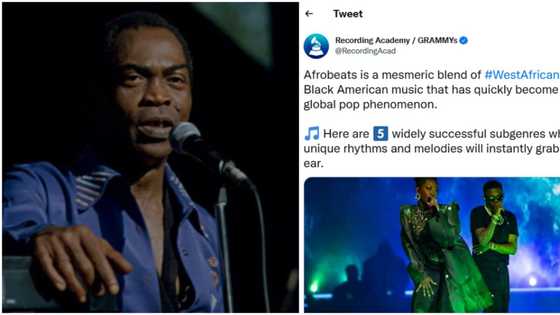 Nigerians drag Grammys for calling Afrobeats a blend of West African and Black American music, they react