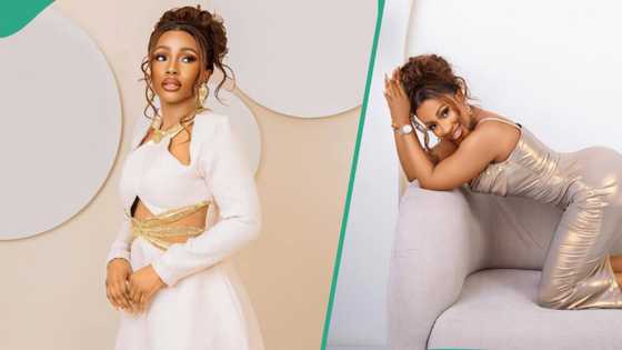 Mercy Eke leaves fans breathless as she flaunts luxurious N129m Hermes Birkin bags: "Dey lie small"