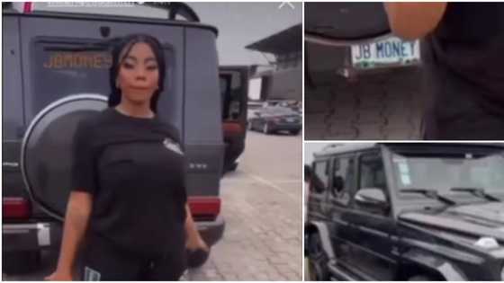 "Lowkey and getting it": BBN's Angel splurges millions on customised G-Wagon, video surfaces
