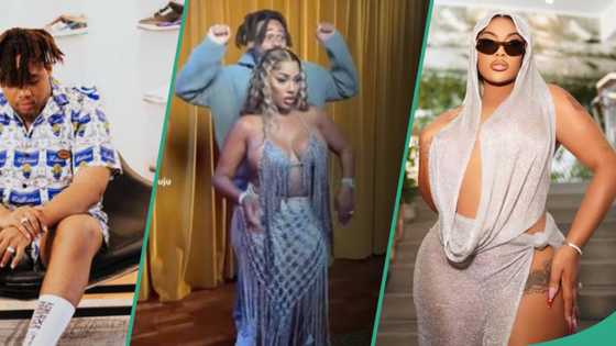 "U dey dance with oga ex wife": Video of Buju shaking while dancing with Burna's ex Stefflon Don trends