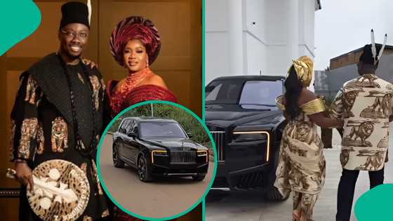 Obi Cubana steps out with wife in his newly acquired 2026 Rolls-Royce Cullinan ahead of crossover