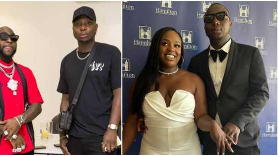 Davido’s 30BG member weds, singer congratulates him, "Proud of your growth"