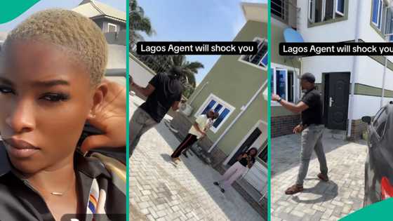 Lady gets to new apartment she paid for, finds out Lagos agent gave it to someone else: "Imagine"