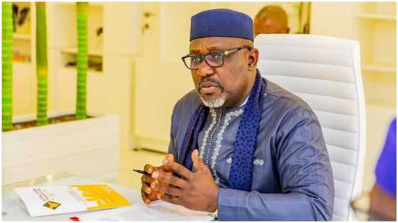 2023 Presidency: Okorocha blows hot, reveals those behind EFCC drama