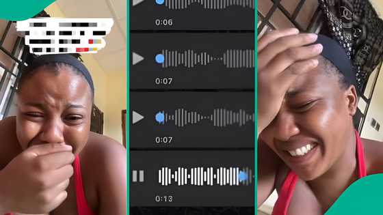 "Babe, please": Lady weeps over boyfriend's reply after telling him she's pregnant, shares chat