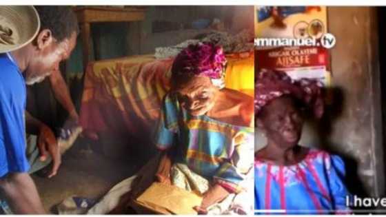 Video: TB Joshua gives 142-year-old woman N300,000 to celebrate new year