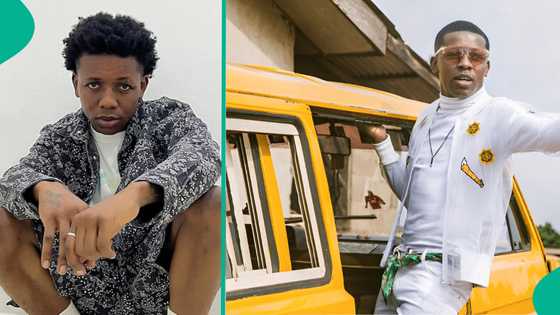 "Why commuters shouldn't board mini-buses with conductors" - Singer Small Doctor shares security tip